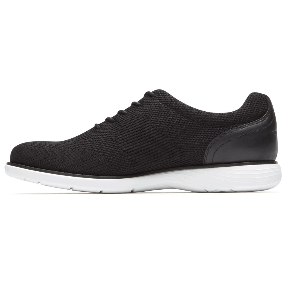 Rockport Joggesko Herre Svart - Garett Mesh - PKTU62340